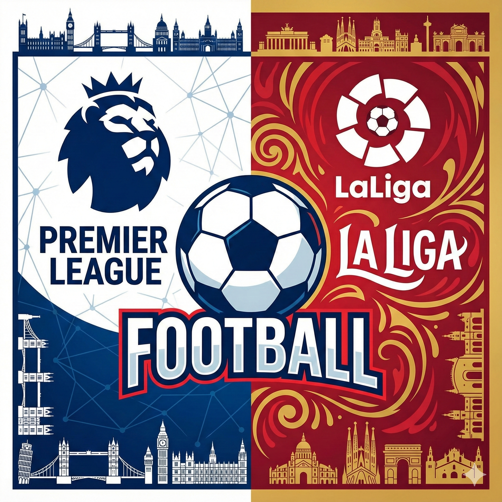 Premier League et La Liga